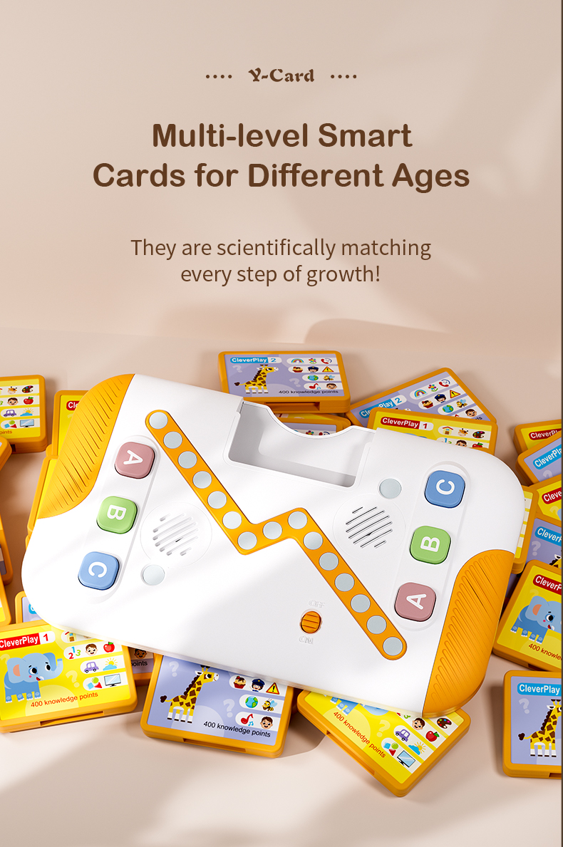 Clever Play Battle Player offers scientifically matched cards for every stage of growth, suitable for different age groups
