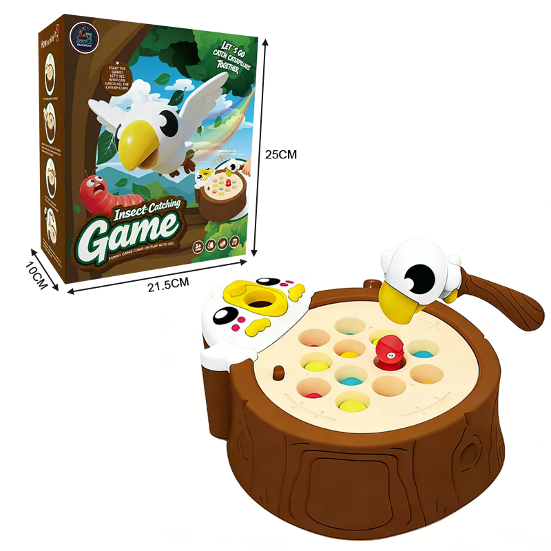 Electric Insect Fishing Toys and its outer packaging dimensions