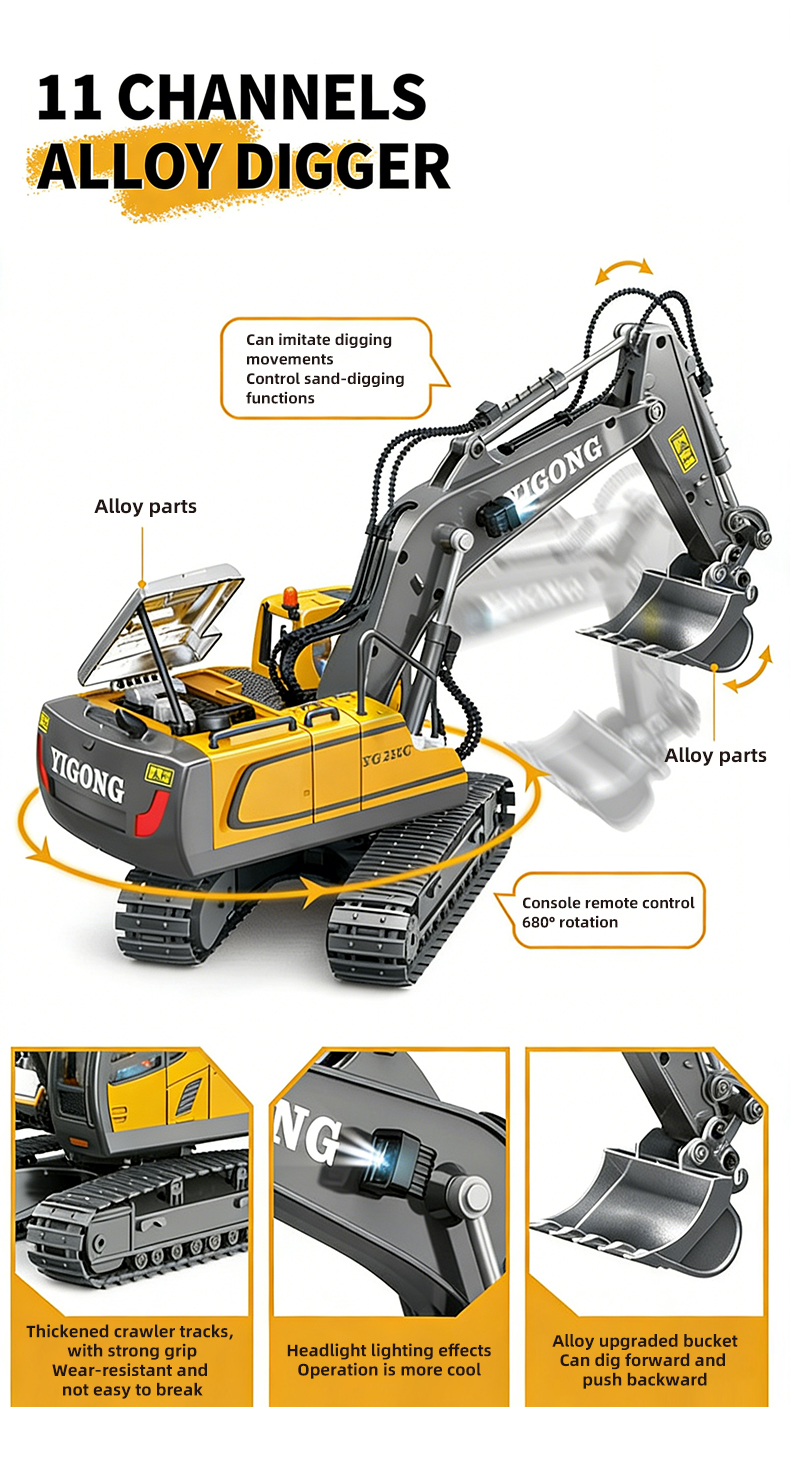 Introduction to the Functions and Features of the 11CH Alloy Remote Control Hook Machine
