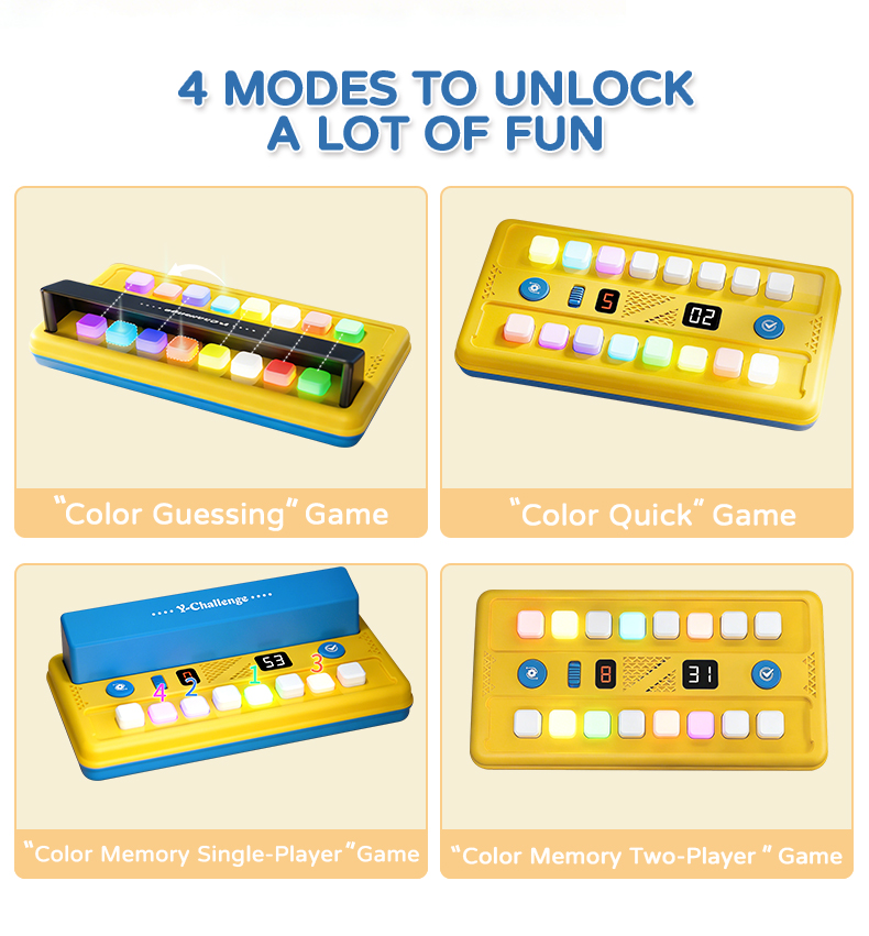Color Arrangement Challenge Table: Four Game Modes for Toys