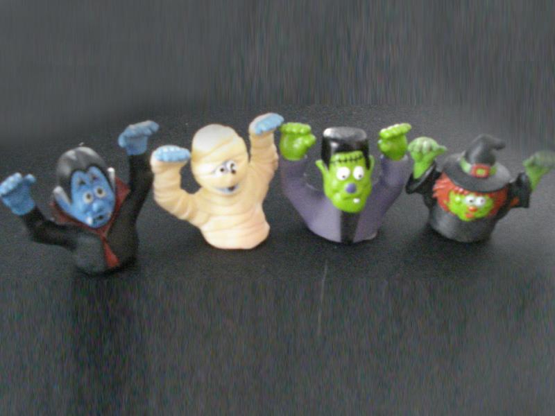 Hallowmas Vinyl Finger Puppets