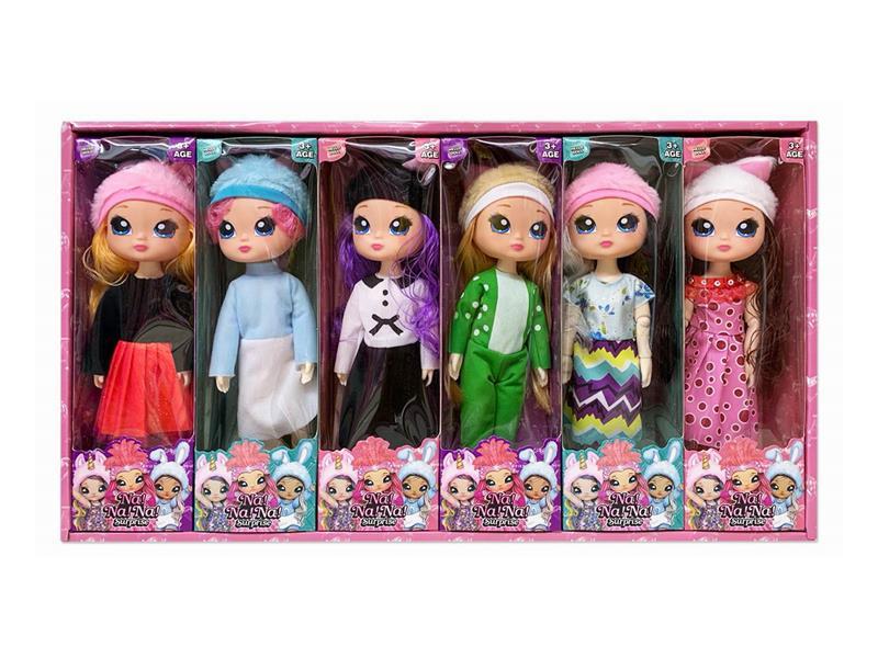 6PCS 12 Inch NANA Articulated Doll