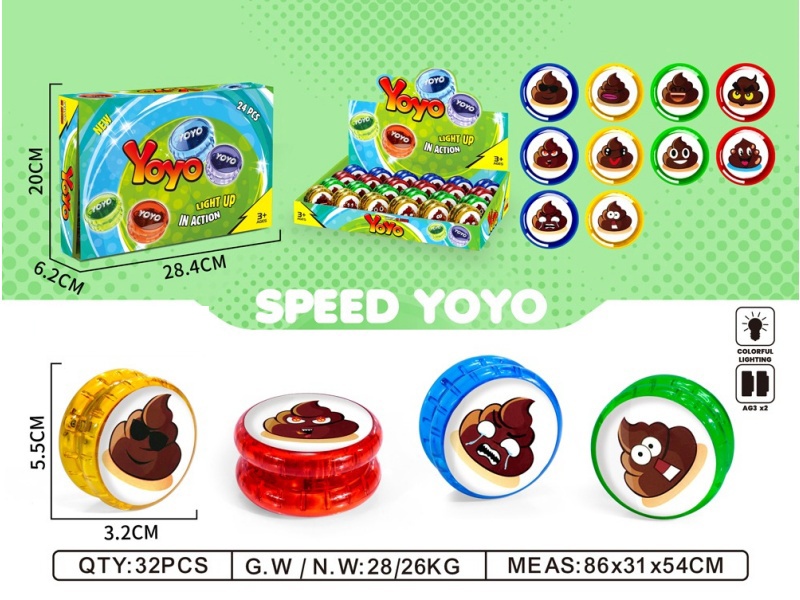 Light Yo-Yo (24 Pcs)