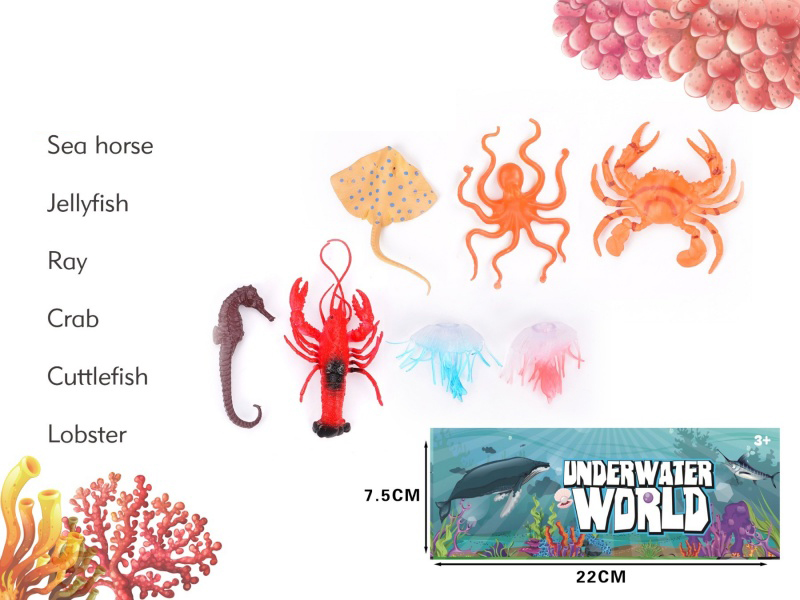 Marine Life (8Pcs)