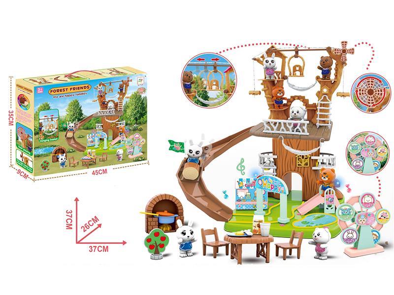 Forest House Track Amusement Park
