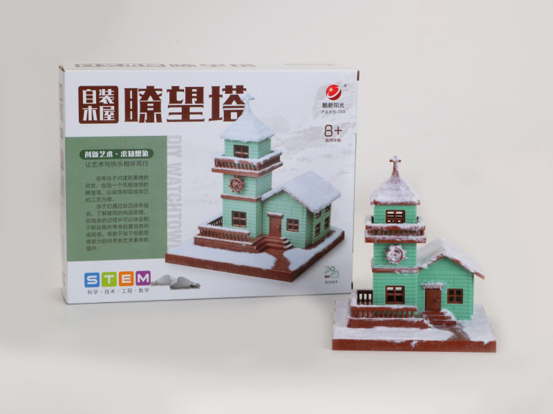 Self-Built Wooden House - Watchtower