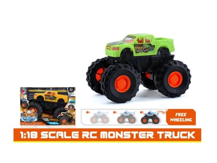 1:18 Wind And Fire Dinosaur Wheel Pickup Truck Inertia Vehicle