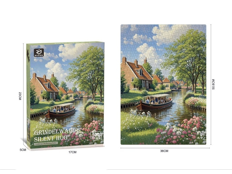 Oil Painting Puzzle (500 Pieces)