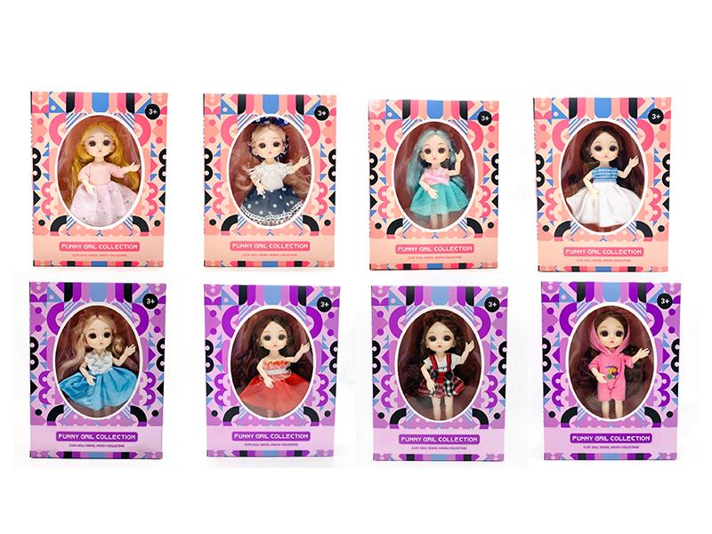 6 Inch 13-Joint Doll