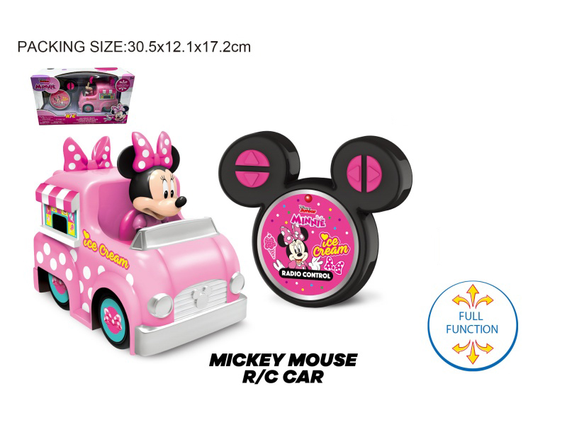 5.5-Inch Minnie Ice Cream 2.4G Remote Control Car Without Battery Included