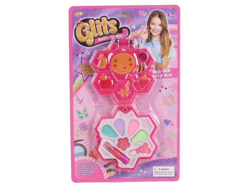 Octagonal  Pink Box Cosmetics