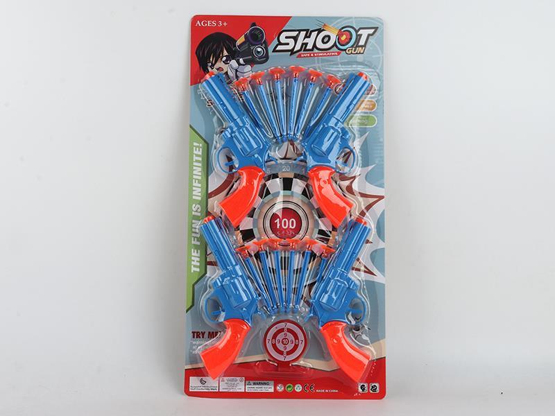 4PCS Left-Wheel Blue Needle Gun