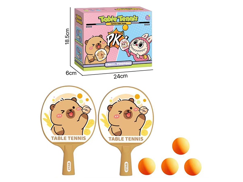 Capybara Table Tennis