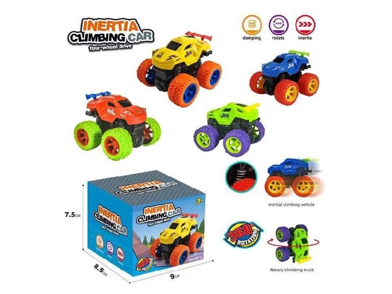 4WD Power Friction Climb Car