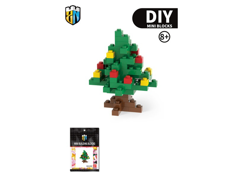 Christmas Series - 88 PCS Of Christmas Tree Building Blocks