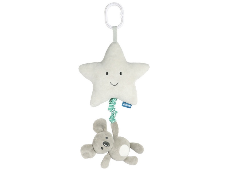 Music Star Koala Baby Drawstring Plush Pendant