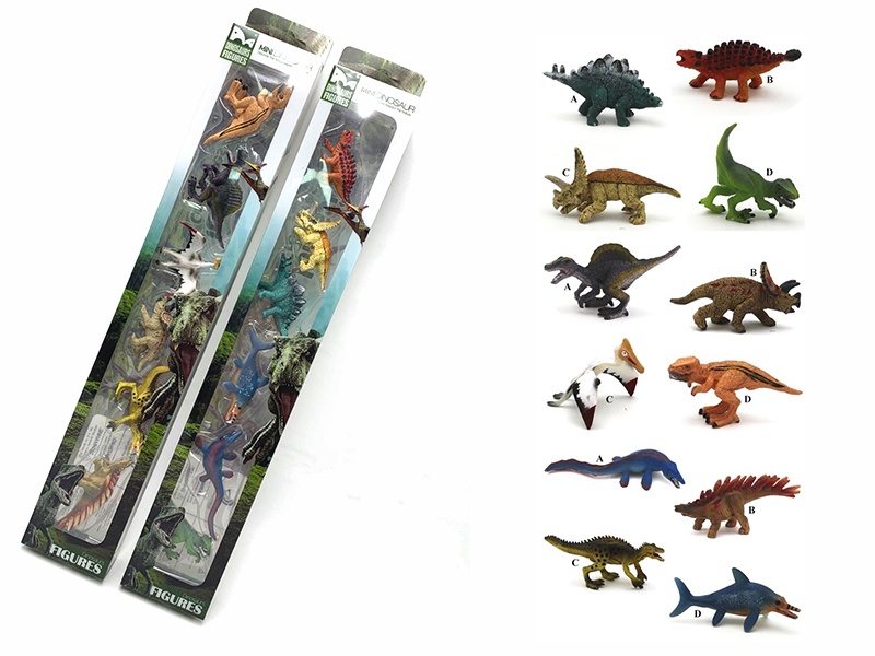6pcs Mini Dinosaur Set