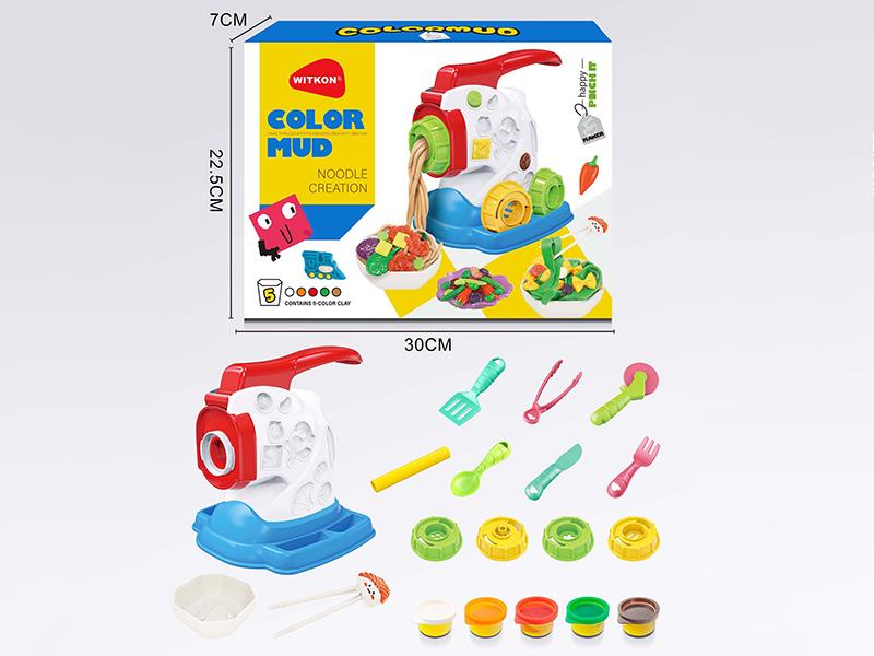 Color Clay Noodle Machine Set