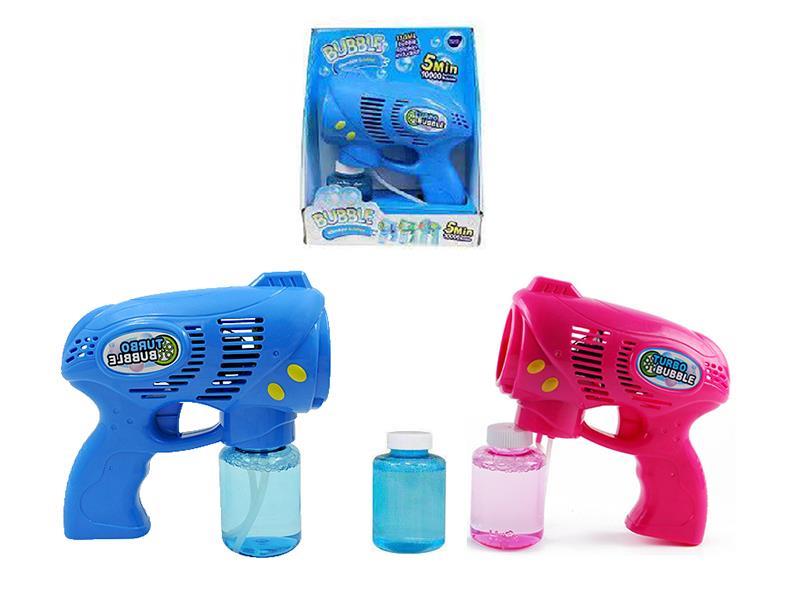 5 Holes Bubble Gun With 130ml Bubble Water(Without Light And Music)