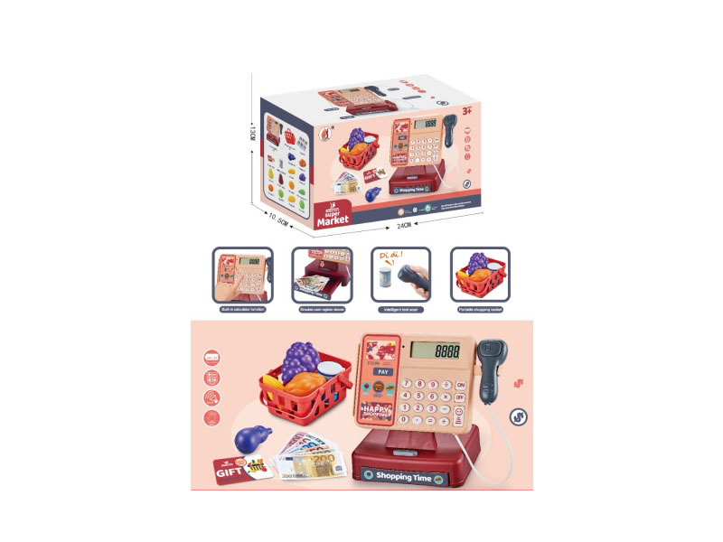 The Cash Register Is Equipped With Computing, Scanning And Sound Functions