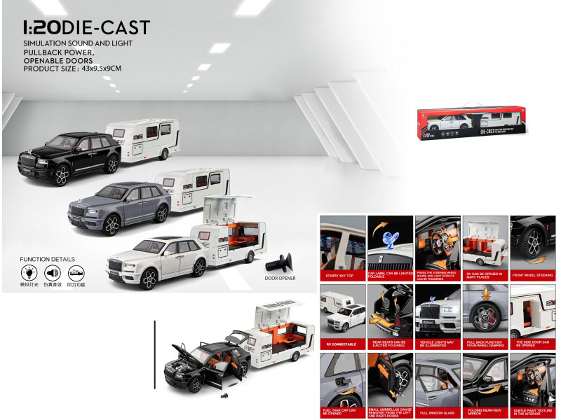 1:20 Cullinan With A Motorhome