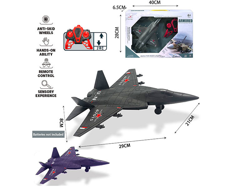 2CH Remote Control Warplane