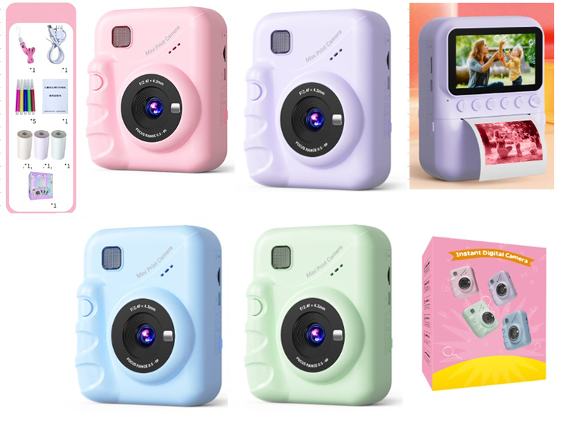 Kids Instant Print Camera
