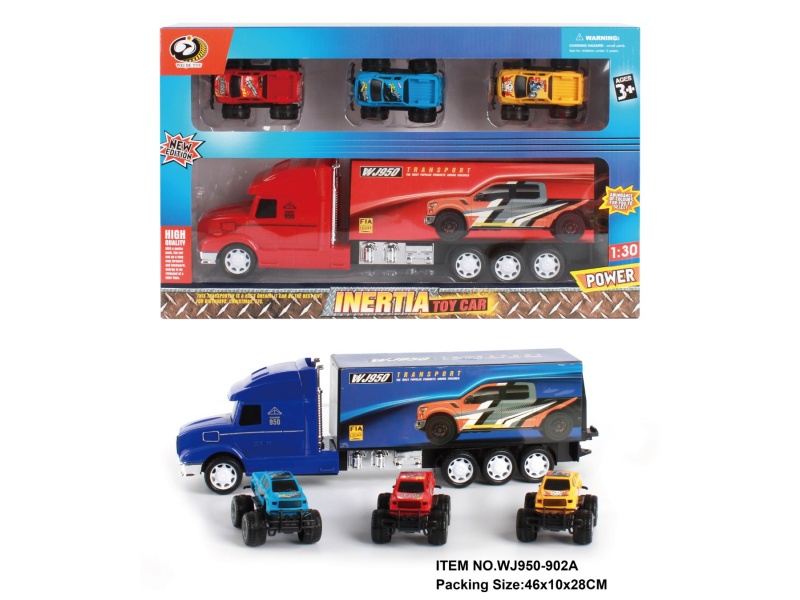 Friction Container Car