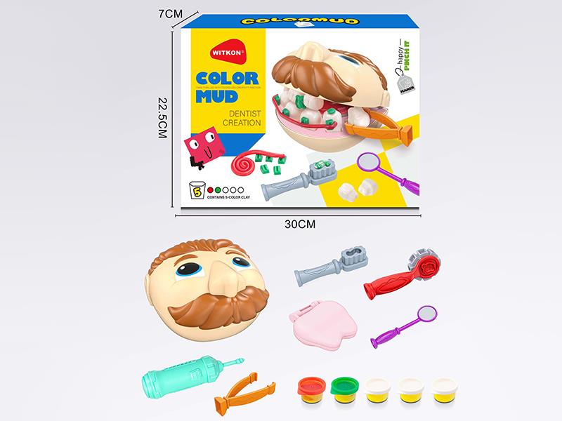 Color Clay Dentist Toy