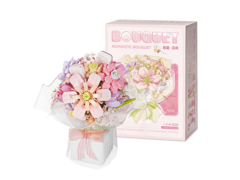 Romantic Bouquet Building Blocks 1228pcs