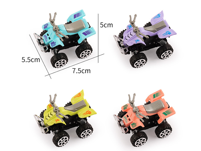 Pull Back ATV Motorcycle