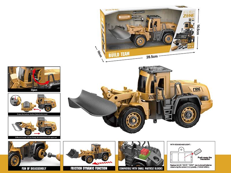 DIY Assembly Friction Engineering Open Circuit Car