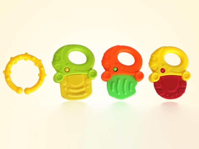 Fruits Keychain Shape  Baby Teether