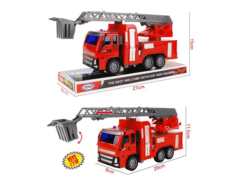 Friction Fire Ladder Truck