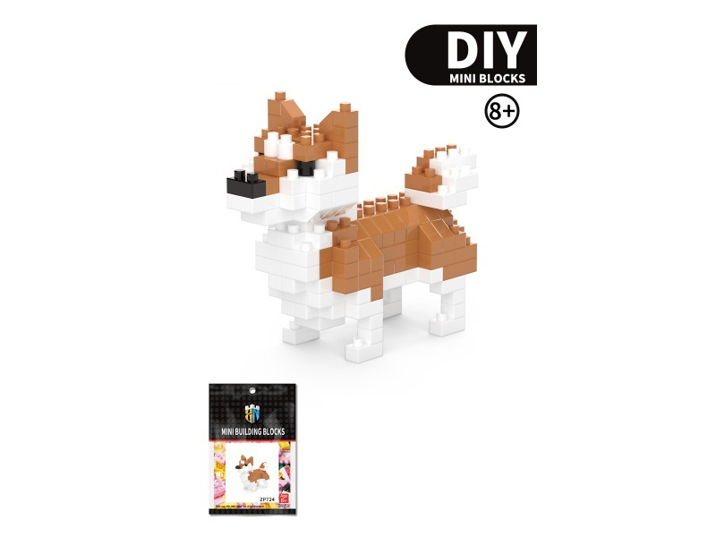 148 PCS Of Shiba Inu Building Blocks