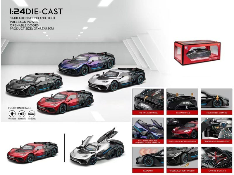 1:24 Alloy Recoil Mercedes-Benz One