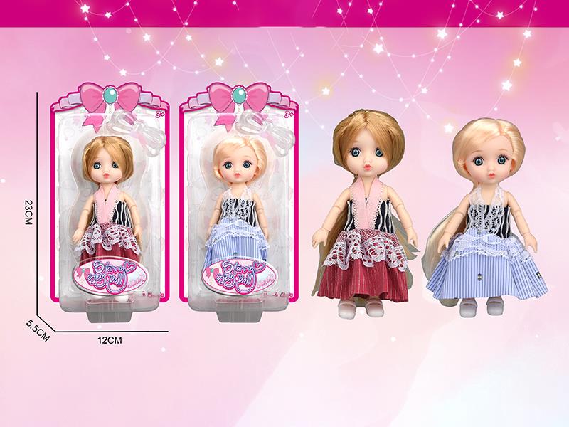 6 Inch 12-Joints Fashion Doll