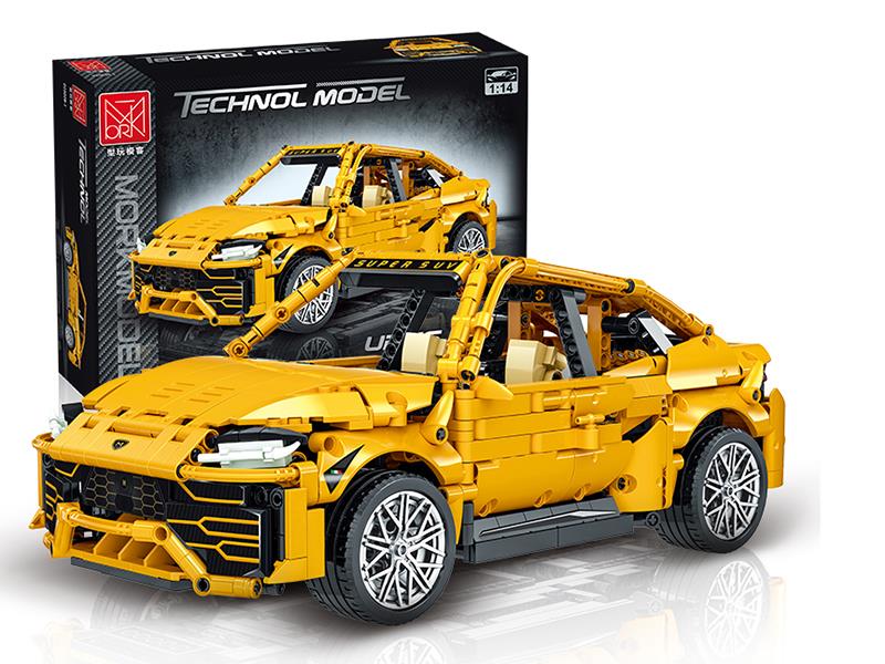 1:14 URUS Off-Road Sports Car Building Blocks 1510pcs