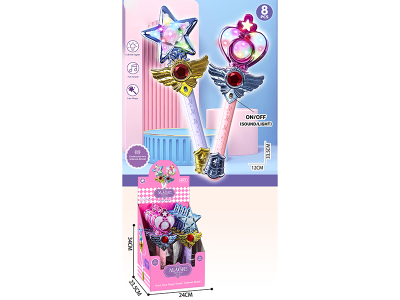 Light And Music Magic Wand