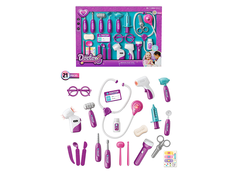 Doctor Set With Light And Sound (21PCS)