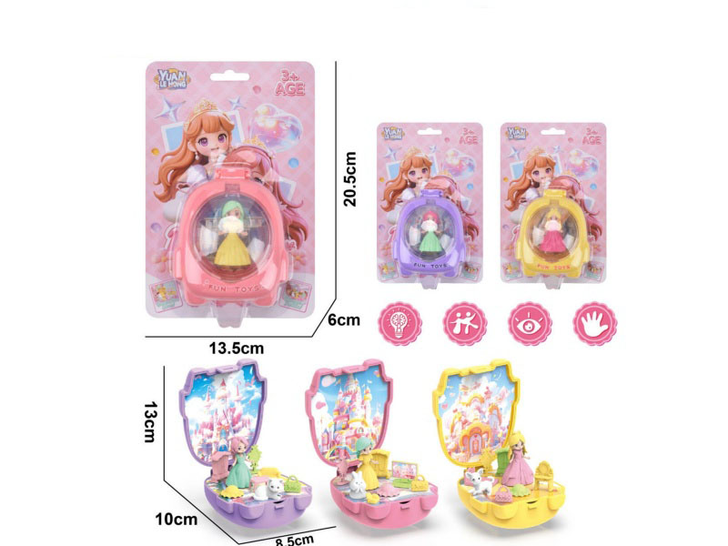 Micro-Scene Storage Princess Set