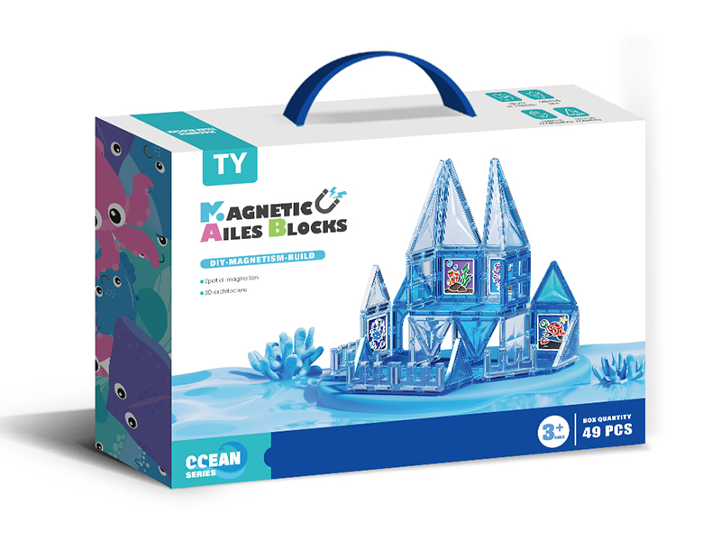 Magnetic Building Blocks 49pcs