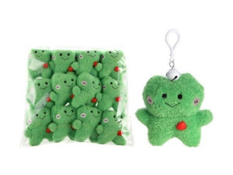 Plush Frog Pendant