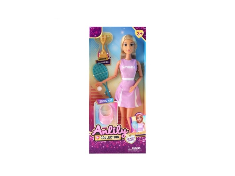 11.5-Inch Solid Doll (Brown Skin Color)