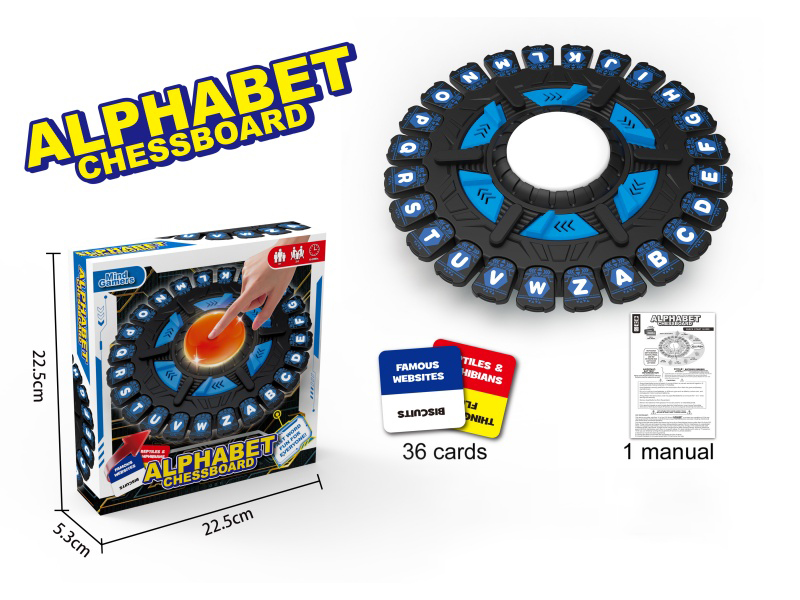 A 24-Key Letter Board Game