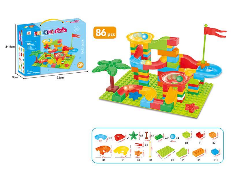 Slideway Building Blocks 86pcs