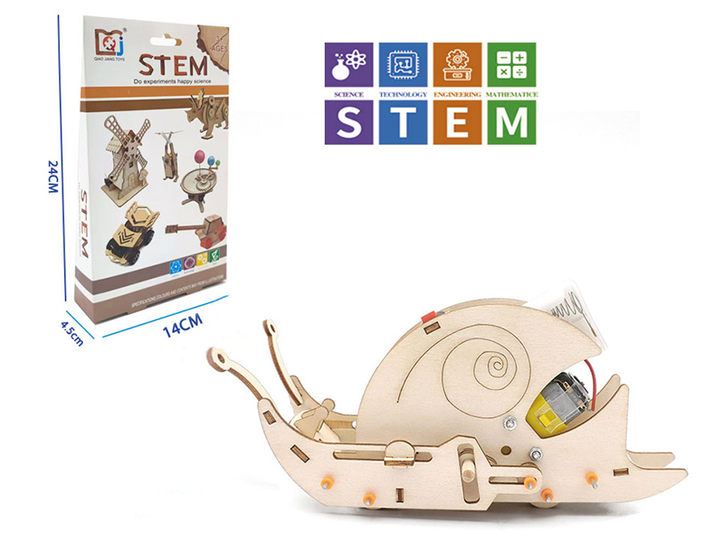 DIY Wooden Bionic Snail