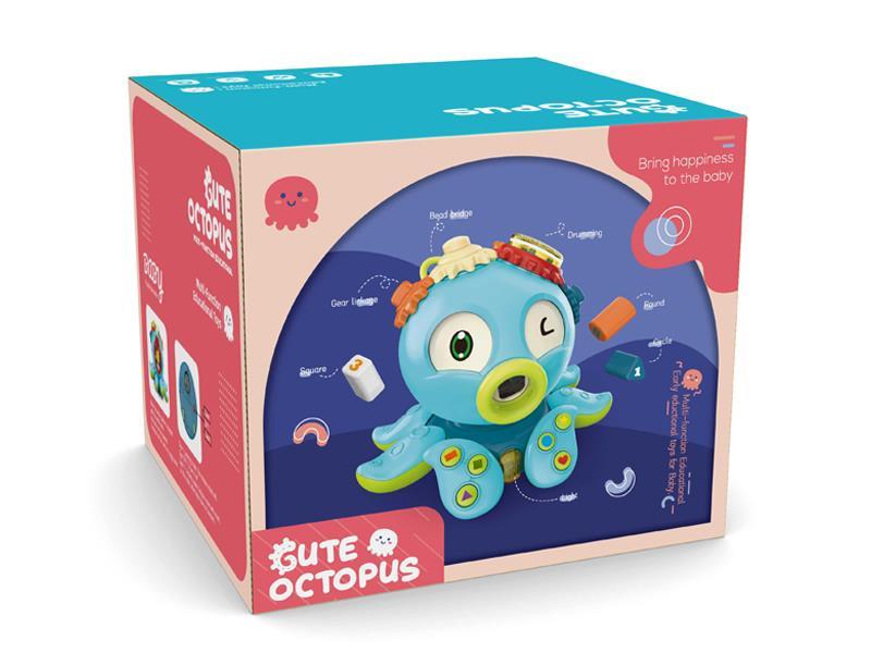 Puzzle Octopus+6 Building Blocks