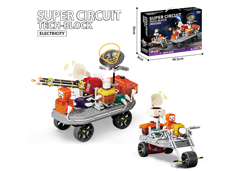 Electronic Building Blocks + Technological Building Blocks (20 Three-Dimensional Dynamic Models + 210 Circuit Experiments)