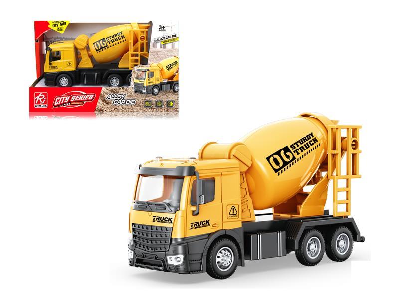 1:32 Friction Alloy Engineering Mixer Truck
